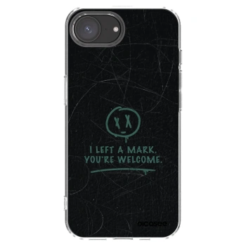 Picasee silikonska prozirna maskica za Apple iPhone 17e - LEFT A MARK