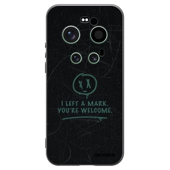 Picasee crna silikonska maskica za Xiaomi 17 Ultra - LEFT A MARK