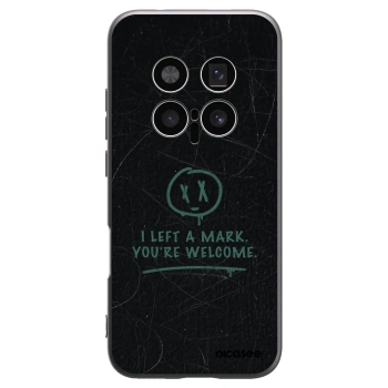 Picasee crna silikonska maskica za Honor Magic8 Pro 5G - LEFT A MARK