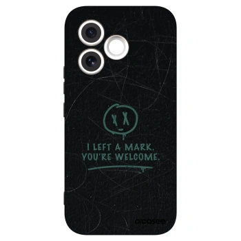 Picasee crna silikonska maskica za Honor 600 Lite - LEFT A MARK