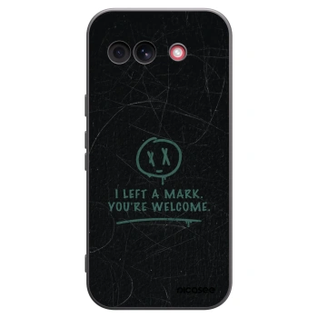 Picasee crna silikonska maskica za Google Pixel 10a - LEFT A MARK