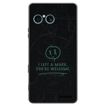 Picasee crna silikonska maskica za Sony Xperia 10 VII - LEFT A MARK