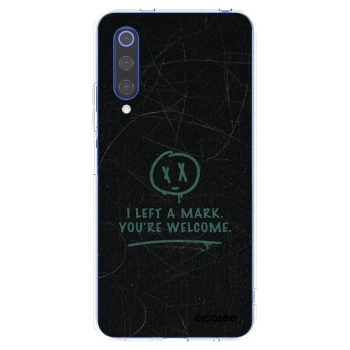 Picasee silikonska prozirna maskica za Xiaomi Mi 9 SE - LEFT A MARK