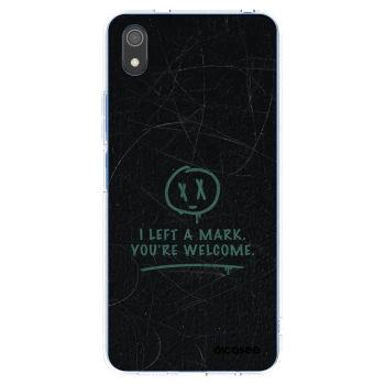 Picasee silikonska prozirna maskica za Xiaomi Redmi 7A - LEFT A MARK