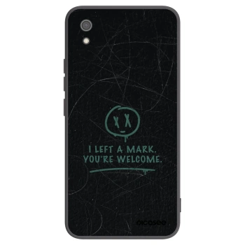 Picasee crna silikonska maskica za Xiaomi Redmi 7A - LEFT A MARK