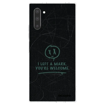 Picasee silikonska prozirna maskica za Samsung Galaxy Note 10 N970F - LEFT A MARK