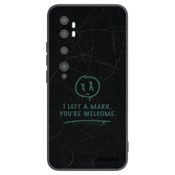 Picasee crna silikonska maskica za Xiaomi Mi Note 10 (Pro) - LEFT A MARK