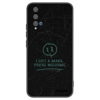 Picasee crna silikonska maskica za Huawei Nova 5T - LEFT A MARK