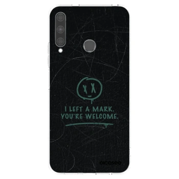 Picasee silikonska prozirna maskica za Huawei P40 Lite E - LEFT A MARK