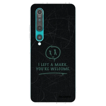 Picasee silikonska prozirna maskica za Xiaomi Mi 10 - LEFT A MARK