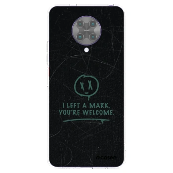 Picasee silikonska prozirna maskica za Xiaomi Poco F2 Pro - LEFT A MARK