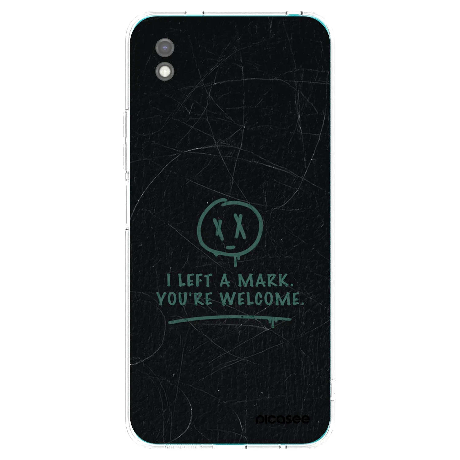 Picasee crna silikonska maskica za Xiaomi Redmi 9A - LEFT A MARK
