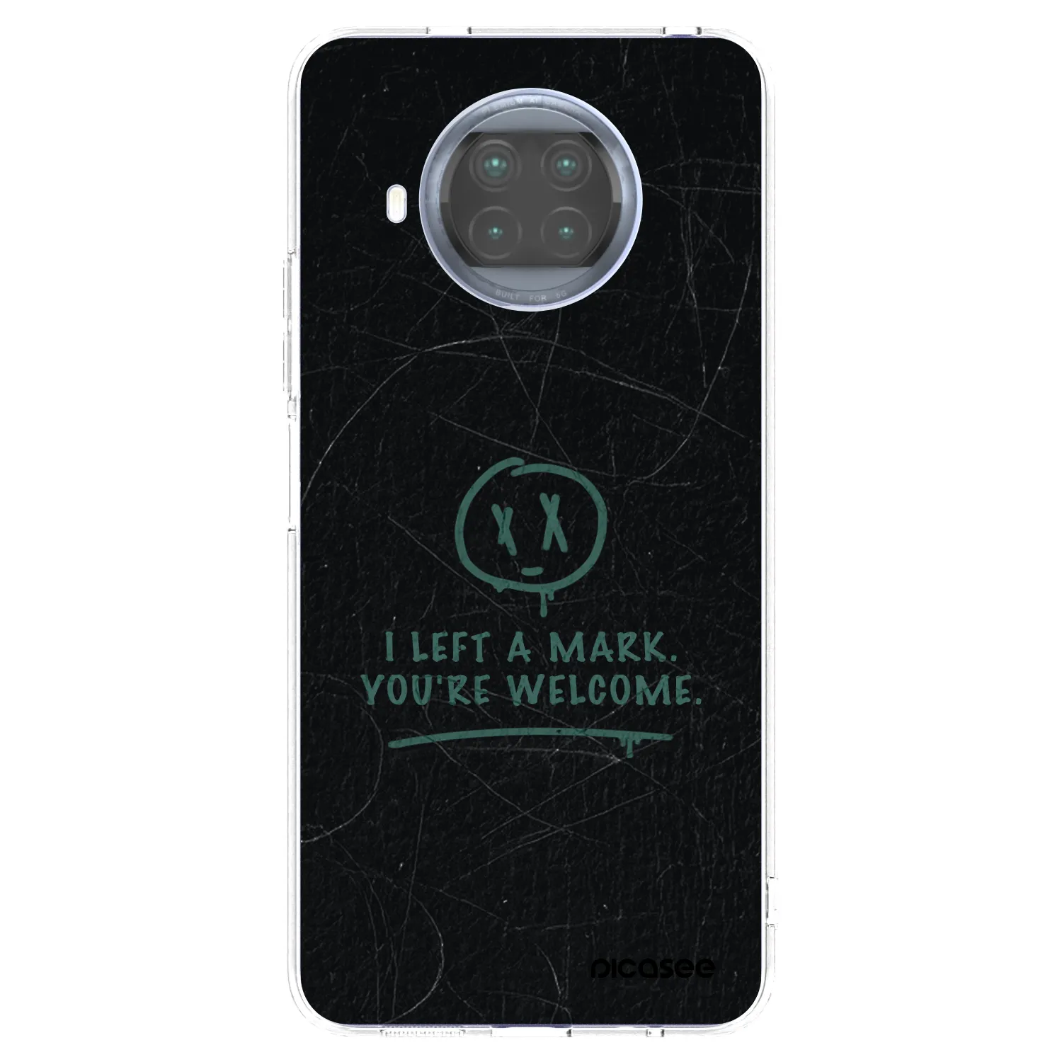 Picasee silikonska prozirna maskica za Xiaomi Mi 10T Lite - LEFT A MARK
