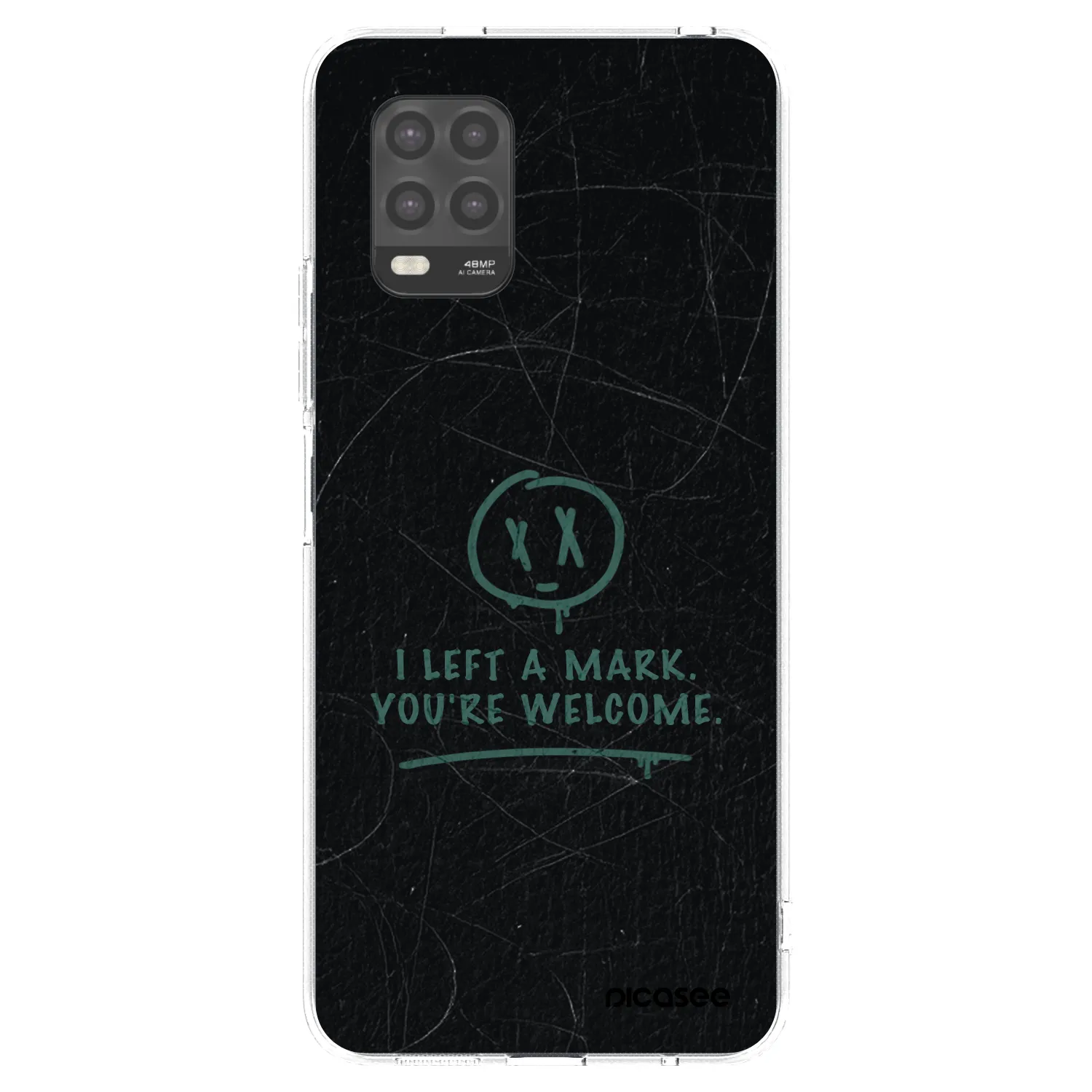 Picasee silikonska prozirna maskica za Xiaomi Mi 10 Lite - LEFT A MARK