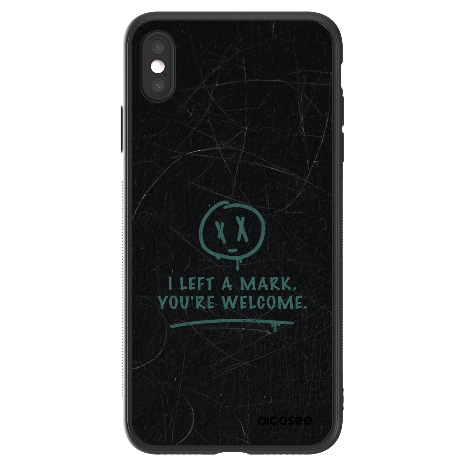 Picasee ULTIMATE CASE za Apple iPhone XS Max - LEFT A MARK