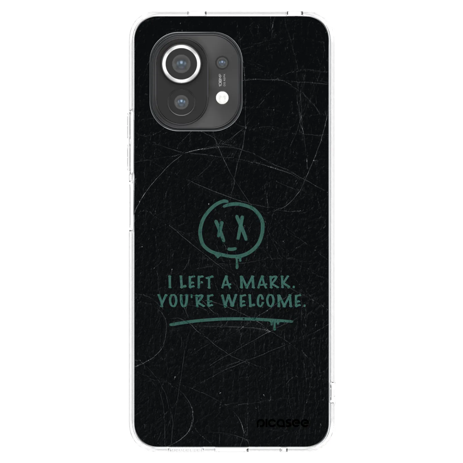 Picasee silikonska prozirna maskica za Xiaomi Mi 11 - LEFT A MARK