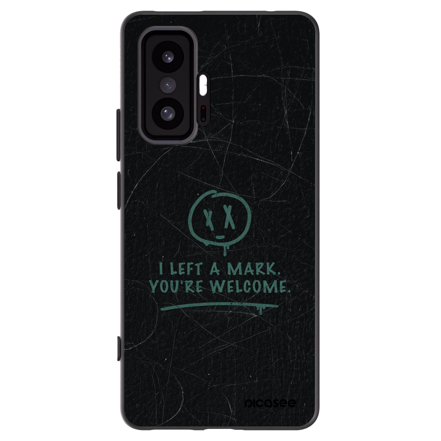 Picasee crna silikonska maskica za Xiaomi 11T Pro - LEFT A MARK