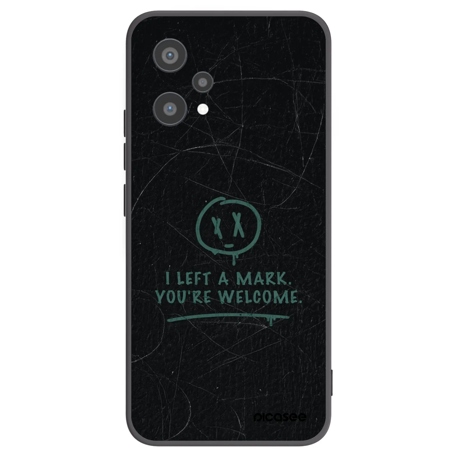 Picasee crna silikonska maskica za Realme 9 Pro 5G - LEFT A MARK