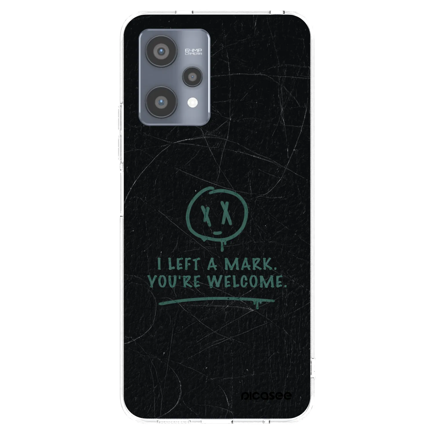 Picasee silikonska prozirna maskica za Realme 9 Pro 5G - LEFT A MARK