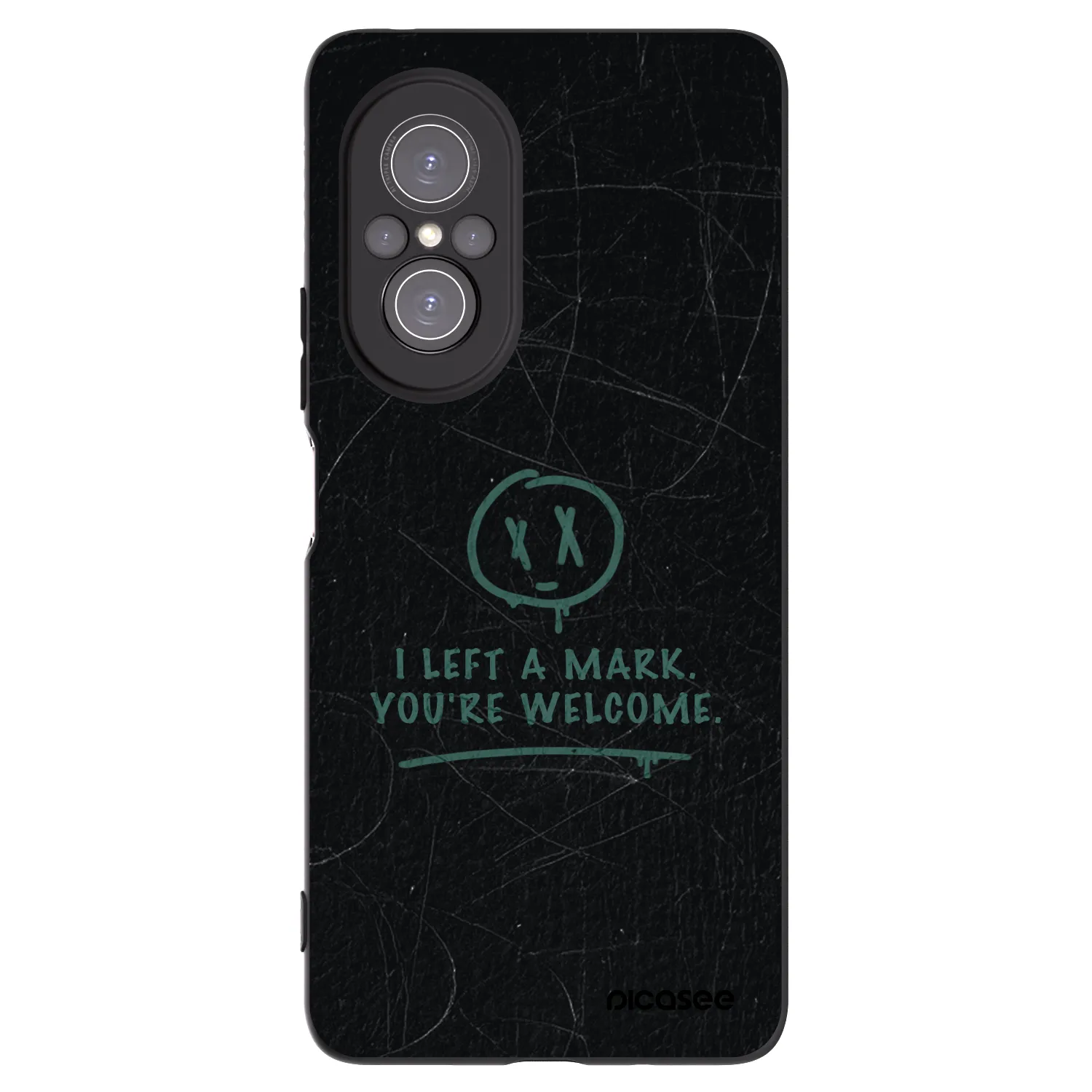 Picasee crna silikonska maskica za Huawei Nova 9 SE - LEFT A MARK