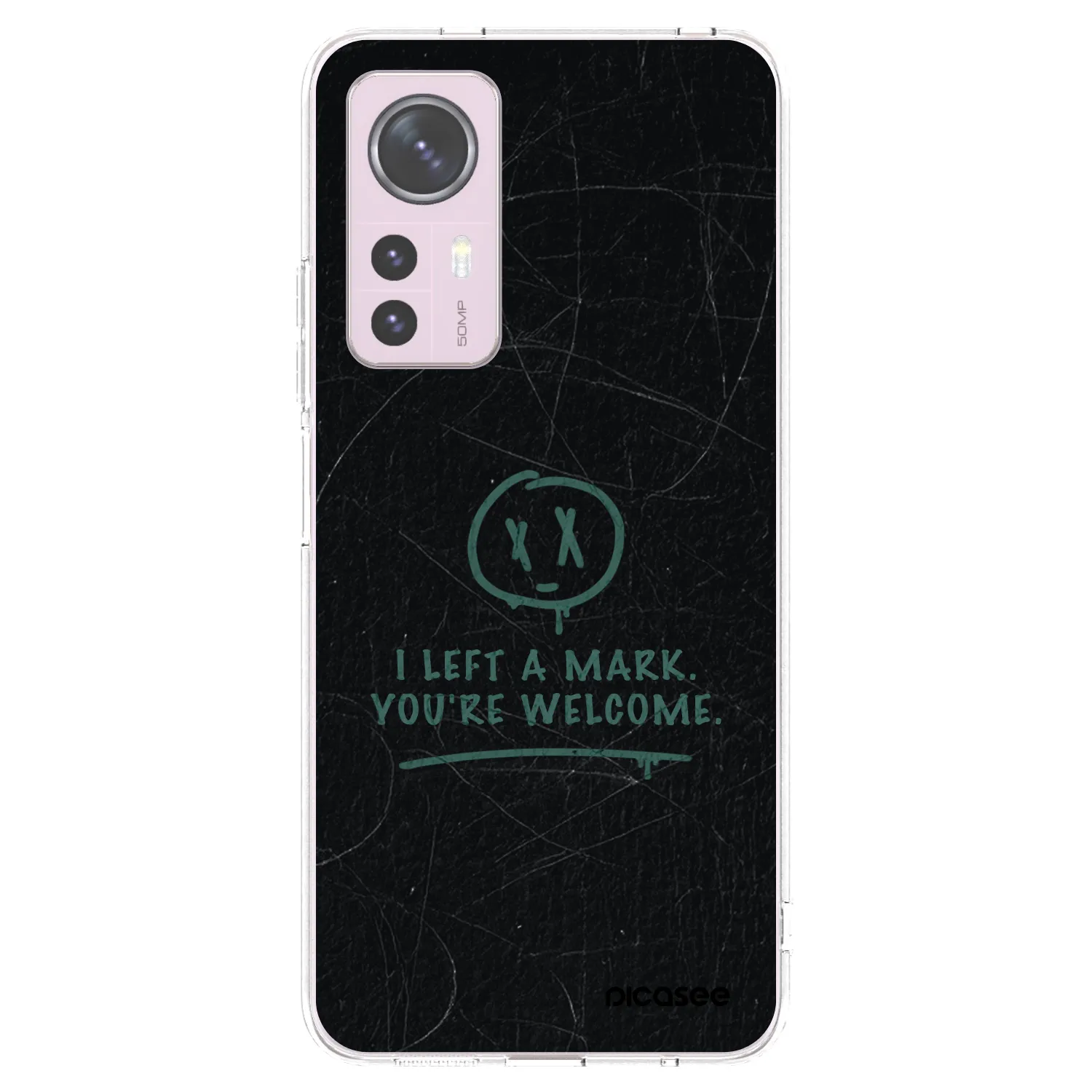 Picasee silikonska prozirna maskica za Xiaomi 12 - LEFT A MARK