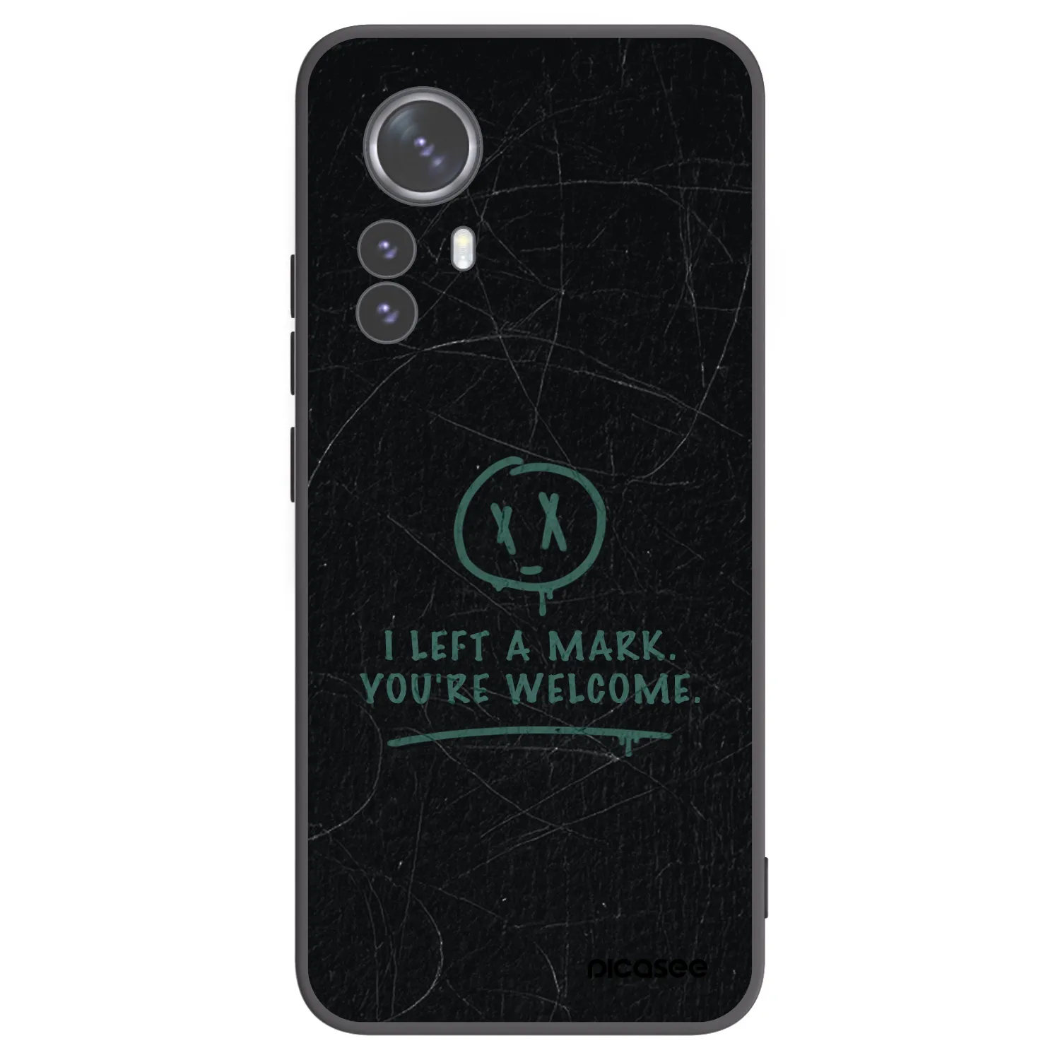 Picasee crna silikonska maskica za Xiaomi 12 Pro - LEFT A MARK