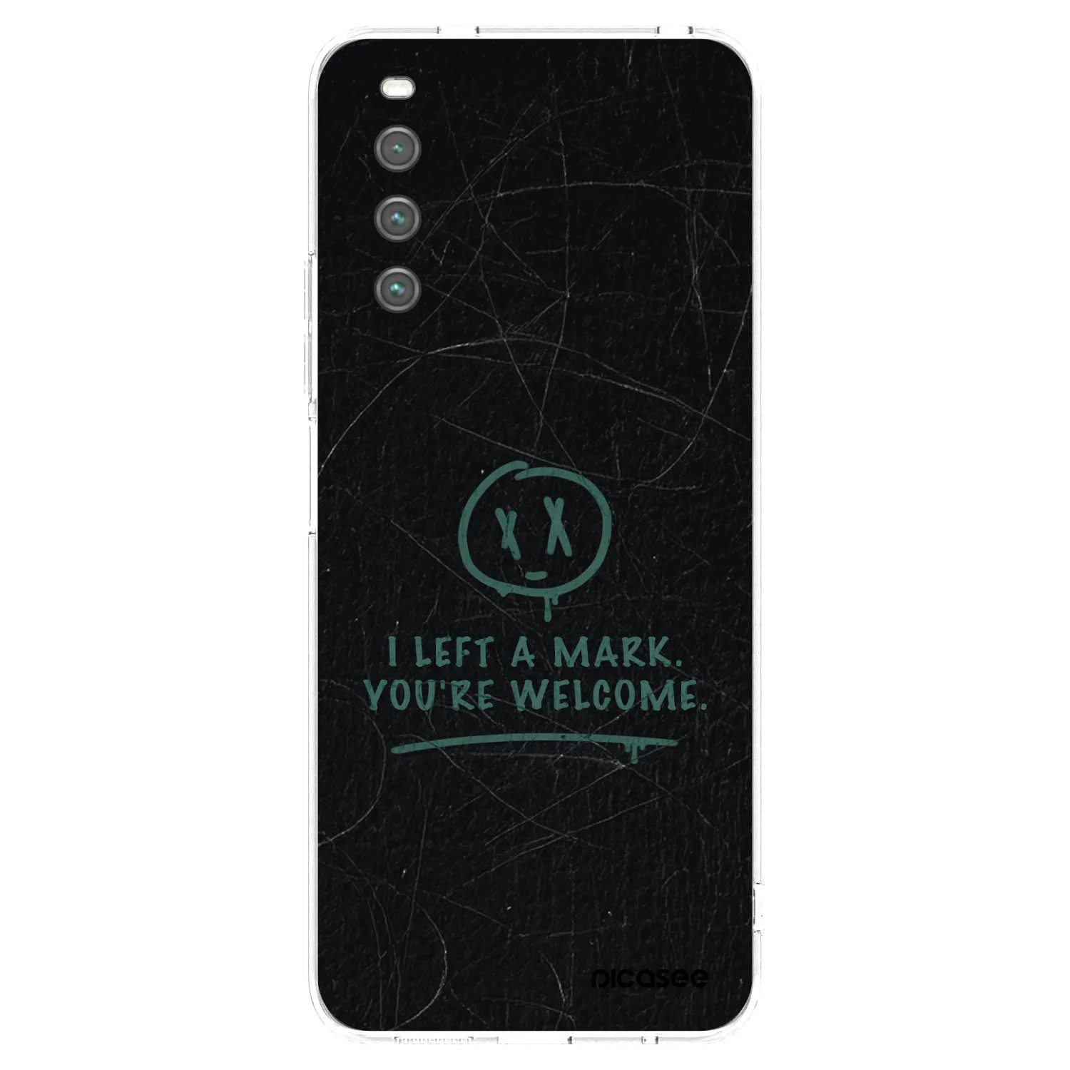 Picasee silikonska prozirna maskica za Sony Xperia 10 IV 5G - LEFT A MARK