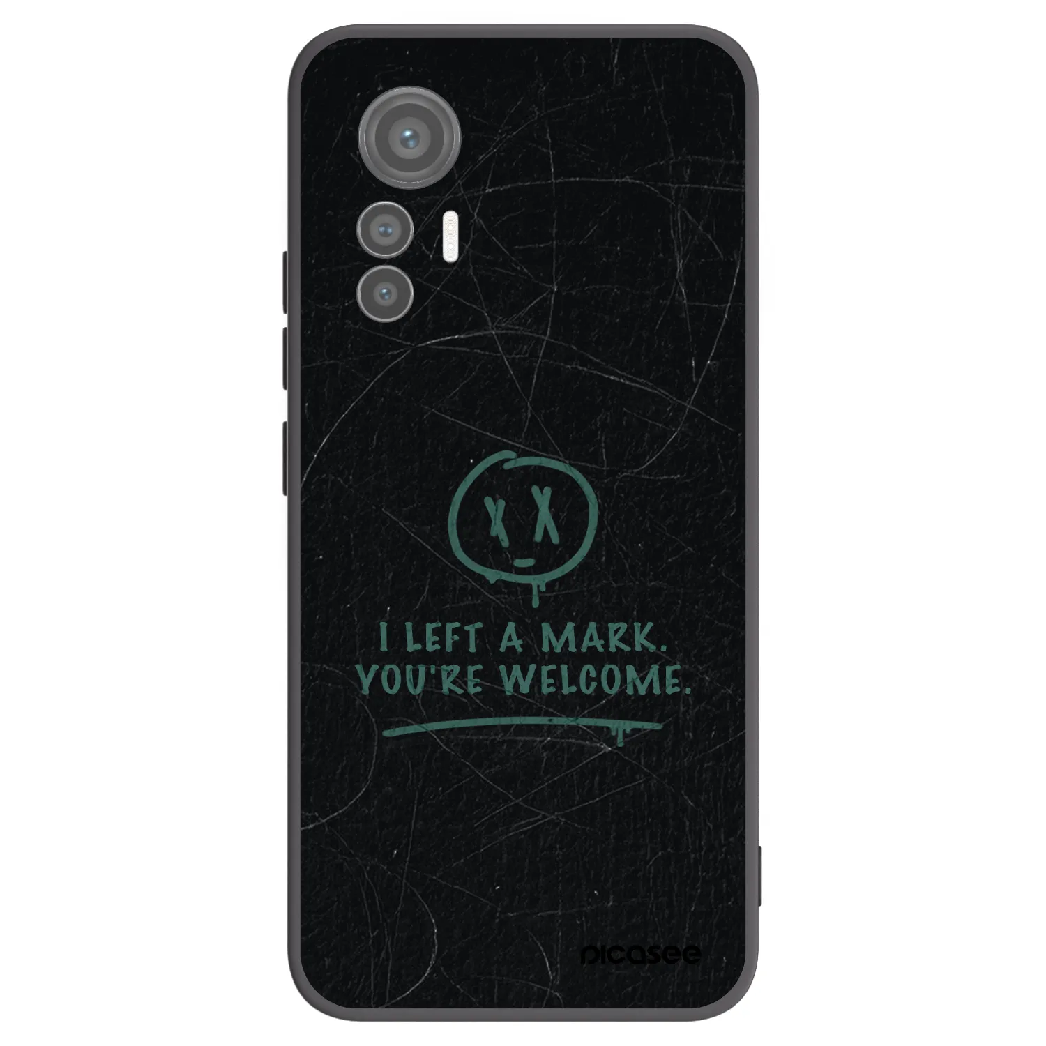 Picasee crna silikonska maskica za Xiaomi 12 Lite - LEFT A MARK