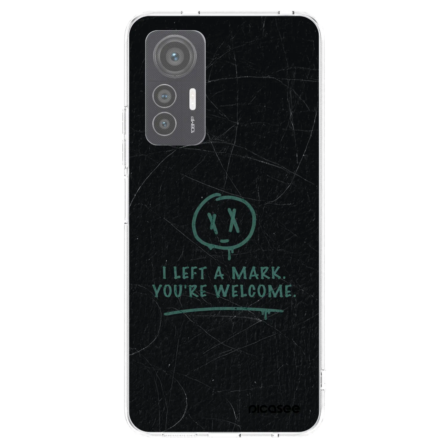 Picasee silikonska prozirna maskica za Xiaomi 12 Lite - LEFT A MARK