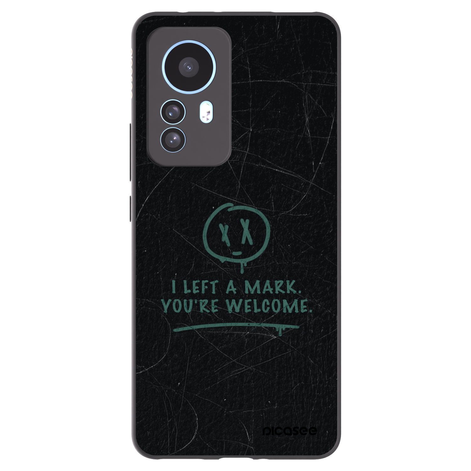 Picasee crna silikonska maskica za Xiaomi 12T Pro - LEFT A MARK