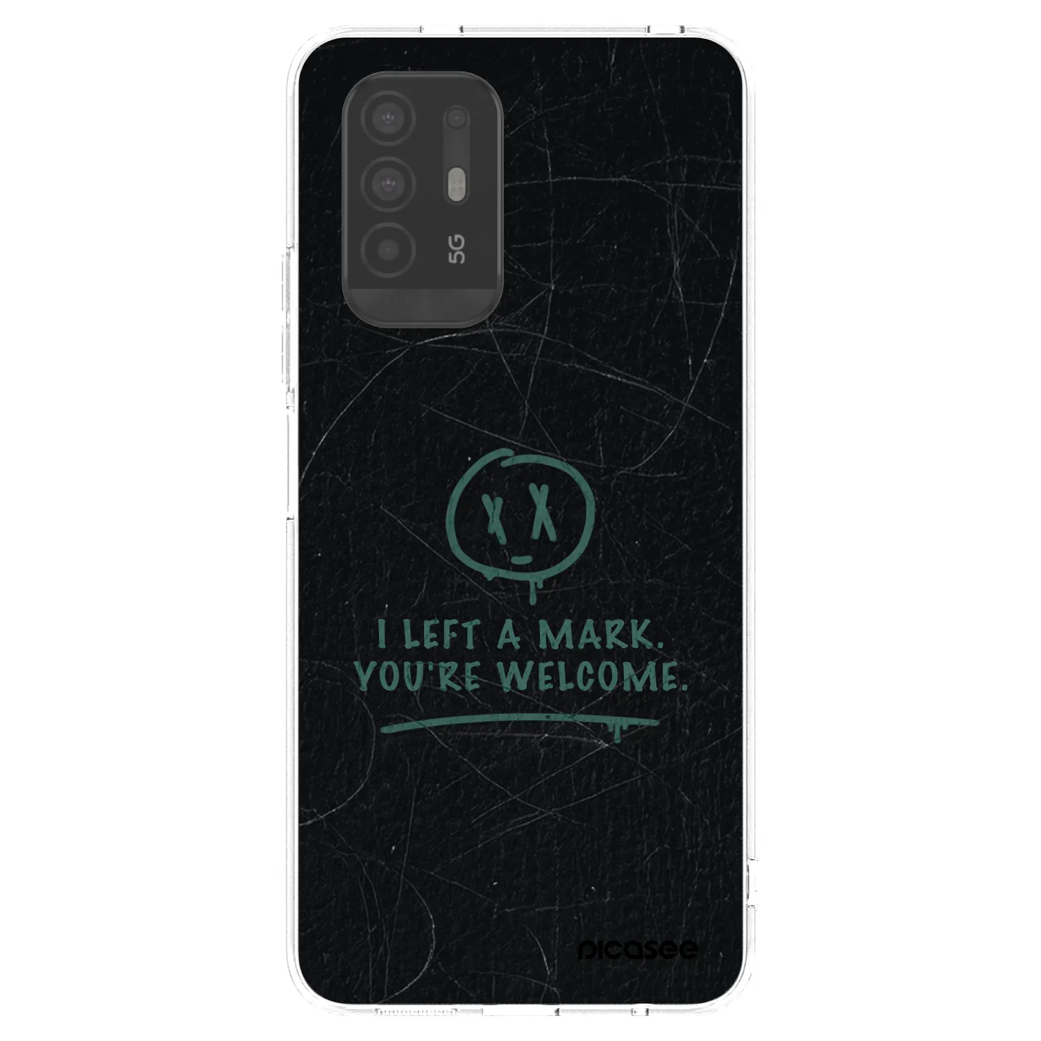 Picasee silikonska prozirna maskica za OPPO A94 5G - LEFT A MARK