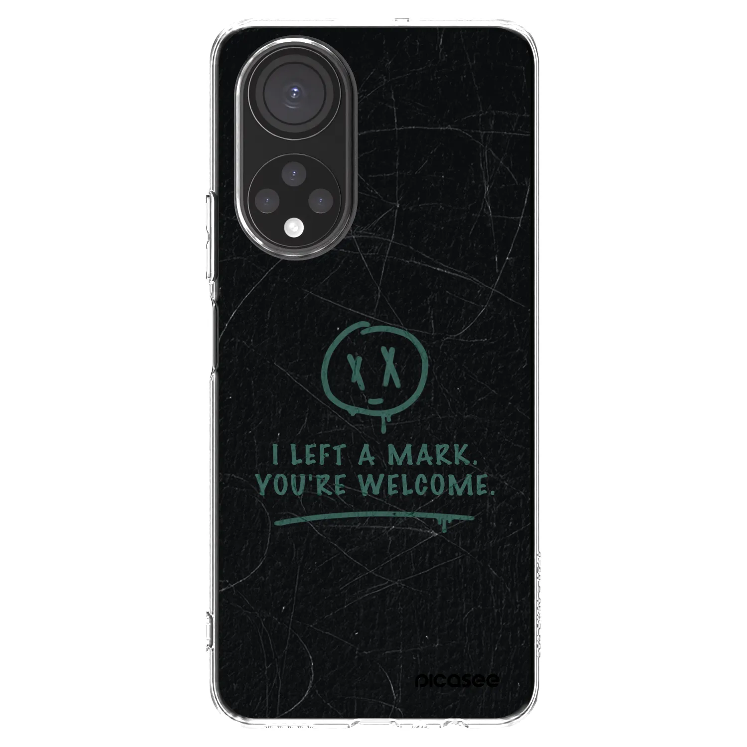 Picasee silikonska prozirna maskica za Honor X7 - LEFT A MARK