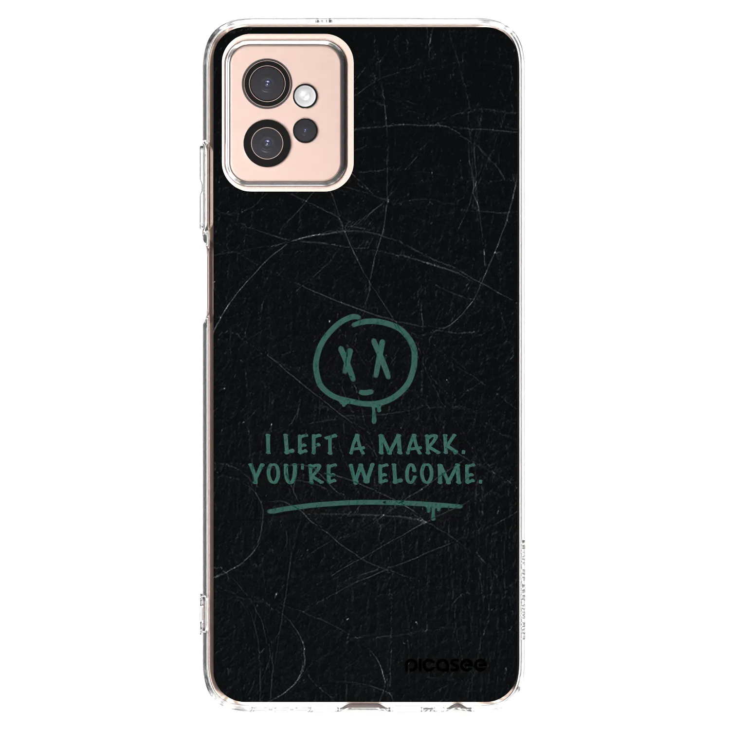 Picasee silikonska prozirna maskica za Motorola Moto G32 - LEFT A MARK