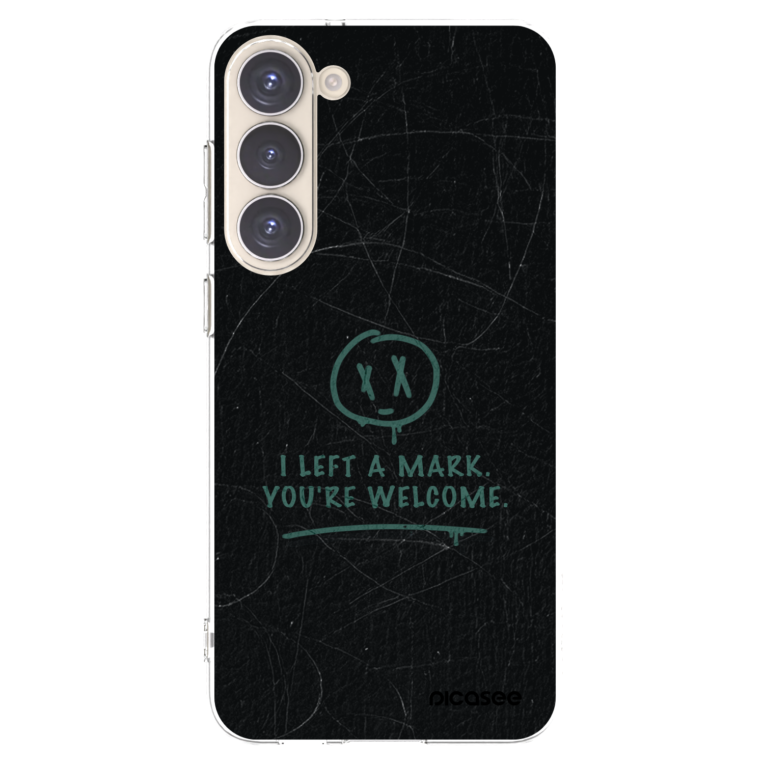 Picasee silikonska prozirna maskica za Samsung Galaxy S23+ 5G - LEFT A MARK