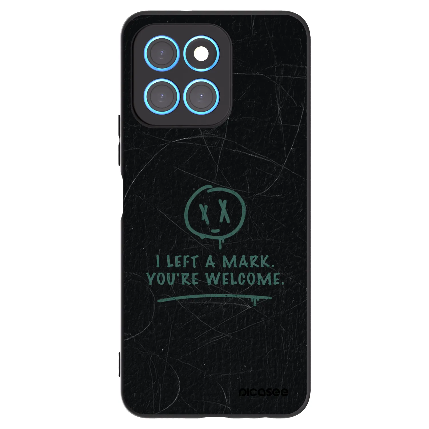 Picasee crna silikonska maskica za Honor X6 - LEFT A MARK