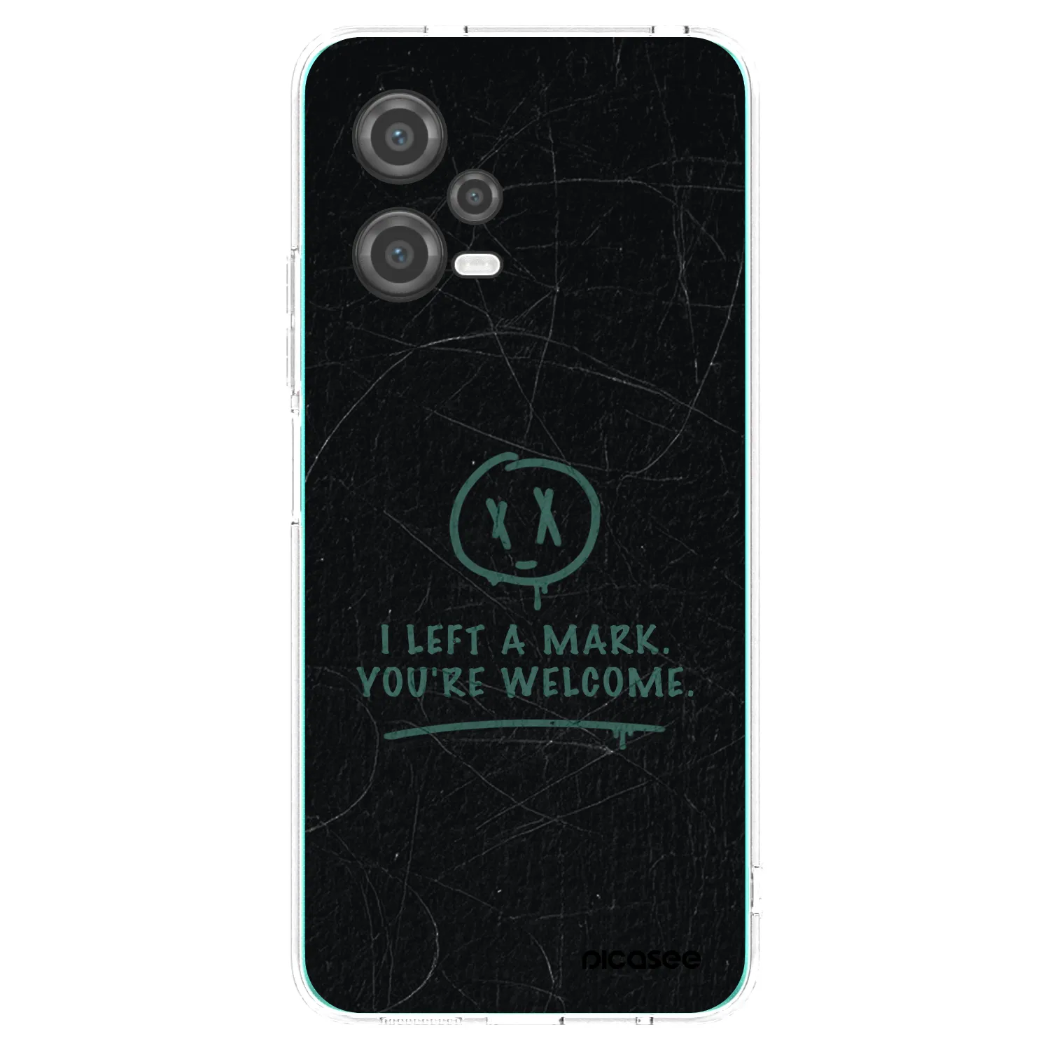 Picasee silikonska prozirna maskica za Xiaomi Poco X5 - LEFT A MARK