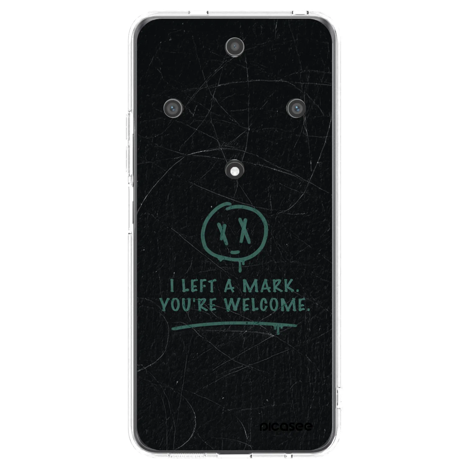 Picasee silikonska prozirna maskica za Honor Magic5 Lite 5G - LEFT A MARK