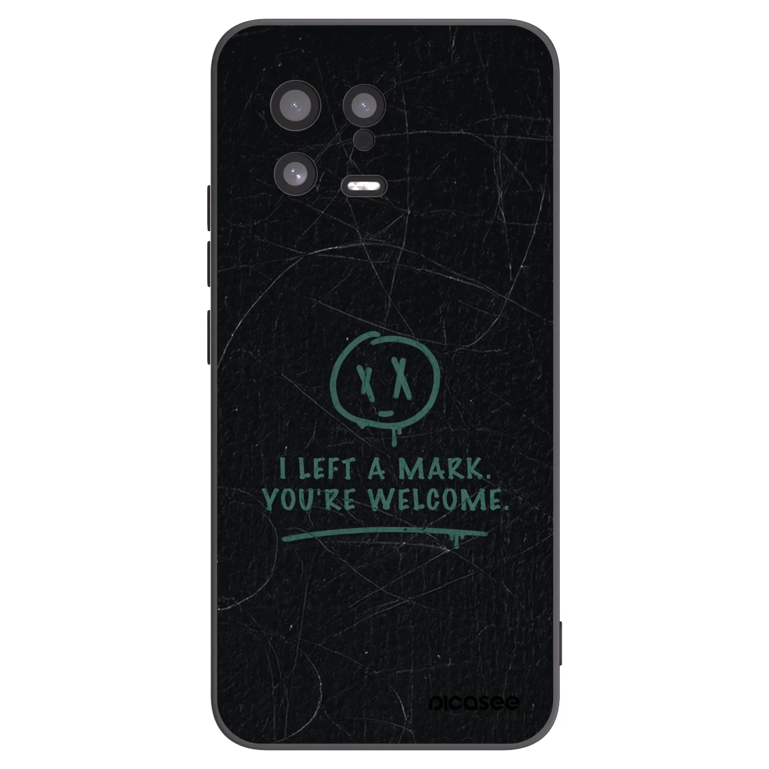 Picasee crna silikonska maskica za Xiaomi 13 - LEFT A MARK