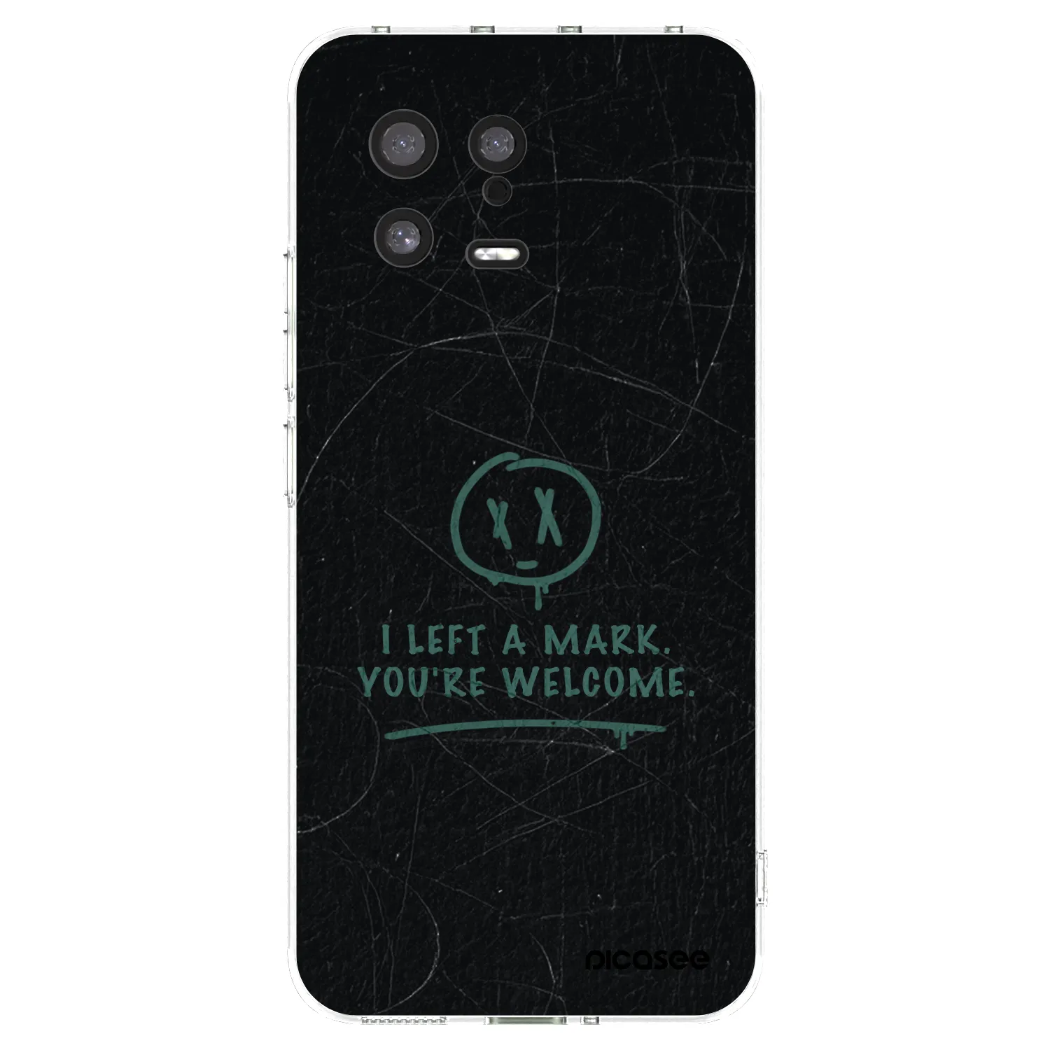 Picasee silikonska prozirna maskica za Xiaomi 13 - LEFT A MARK