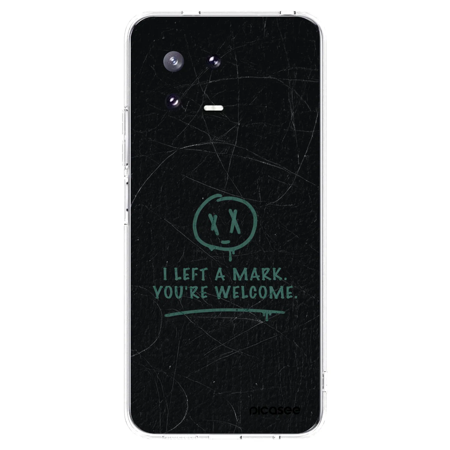 Picasee silikonska prozirna maskica za Xiaomi 13 Pro - LEFT A MARK