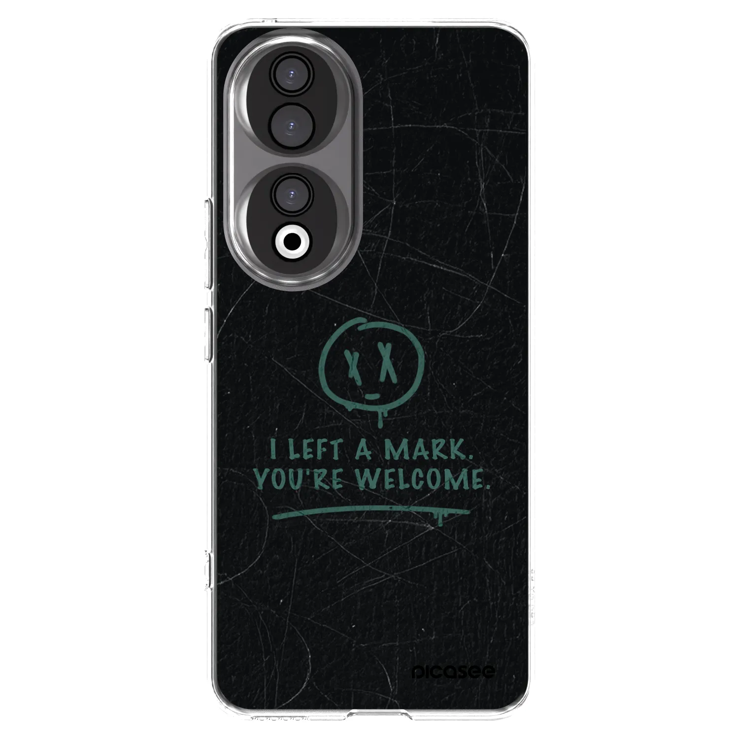 Picasee silikonska prozirna maskica za Honor 90 5G - LEFT A MARK