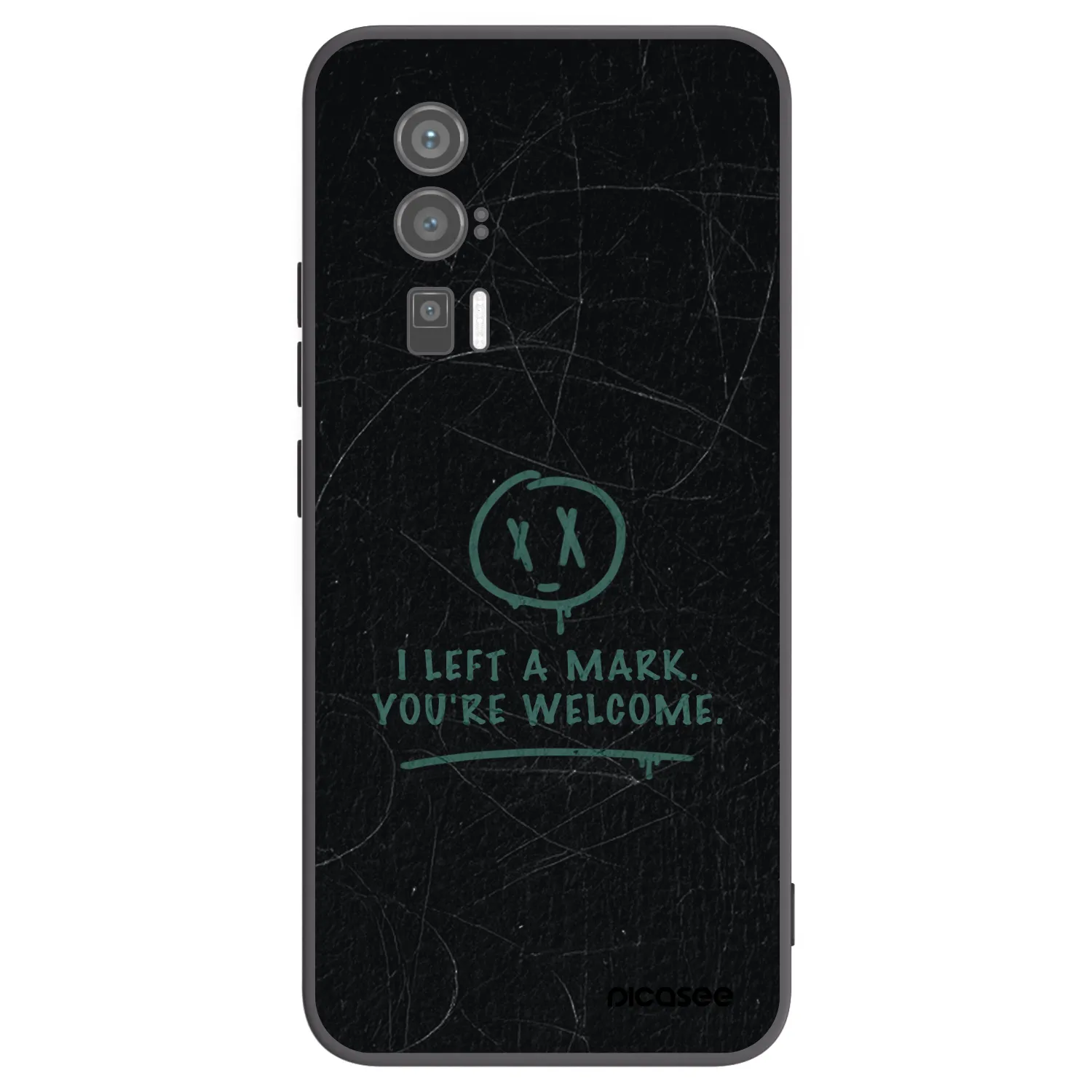 Picasee crna silikonska maskica za Xiaomi Poco F5 Pro 5G - LEFT A MARK