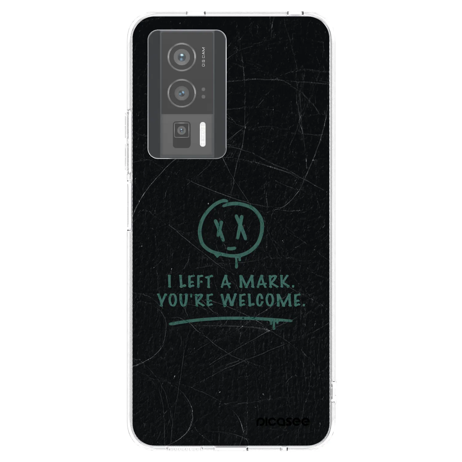 Picasee silikonska prozirna maskica za Xiaomi Poco F5 Pro 5G - LEFT A MARK