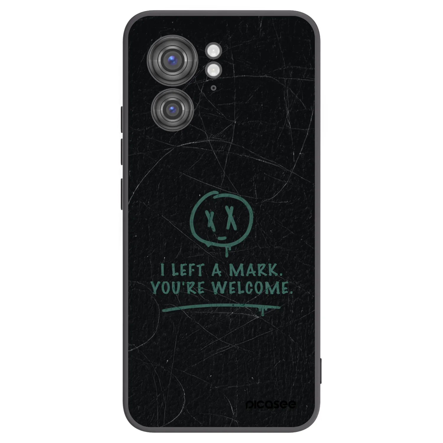 Picasee crna silikonska maskica za Motorola Edge 40 - LEFT A MARK