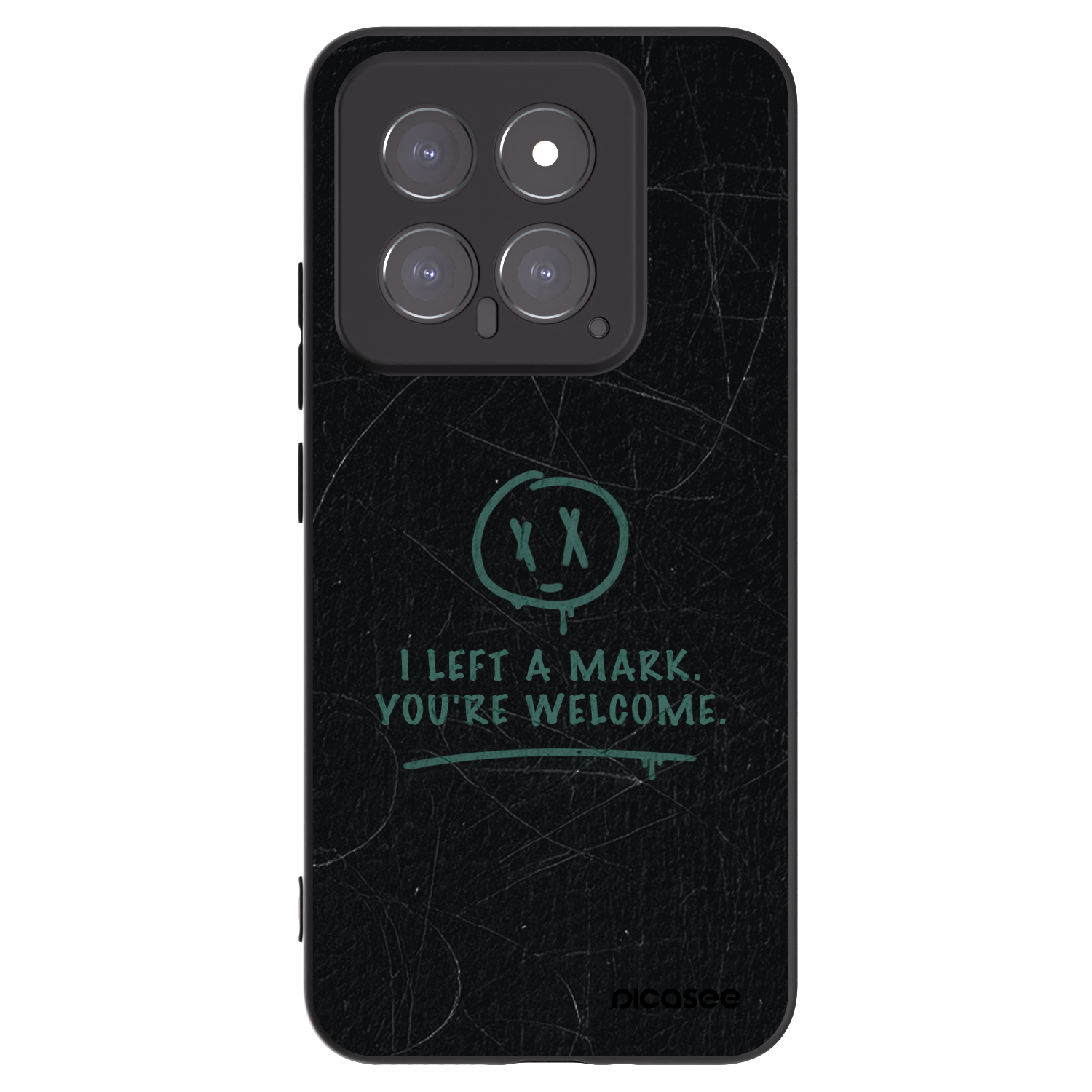 Picasee crna silikonska maskica za Xiaomi 14 - LEFT A MARK
