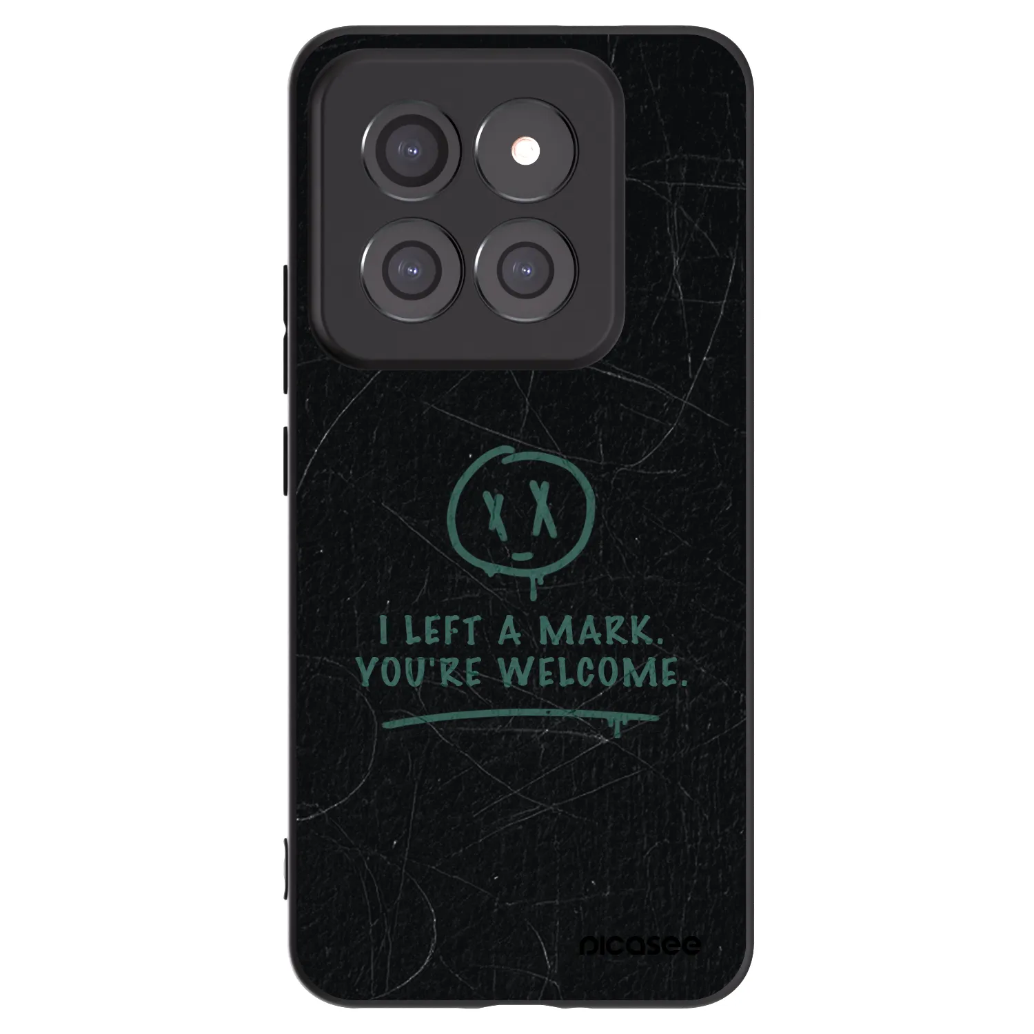 Picasee crna silikonska maskica za Xiaomi 14 Pro - LEFT A MARK