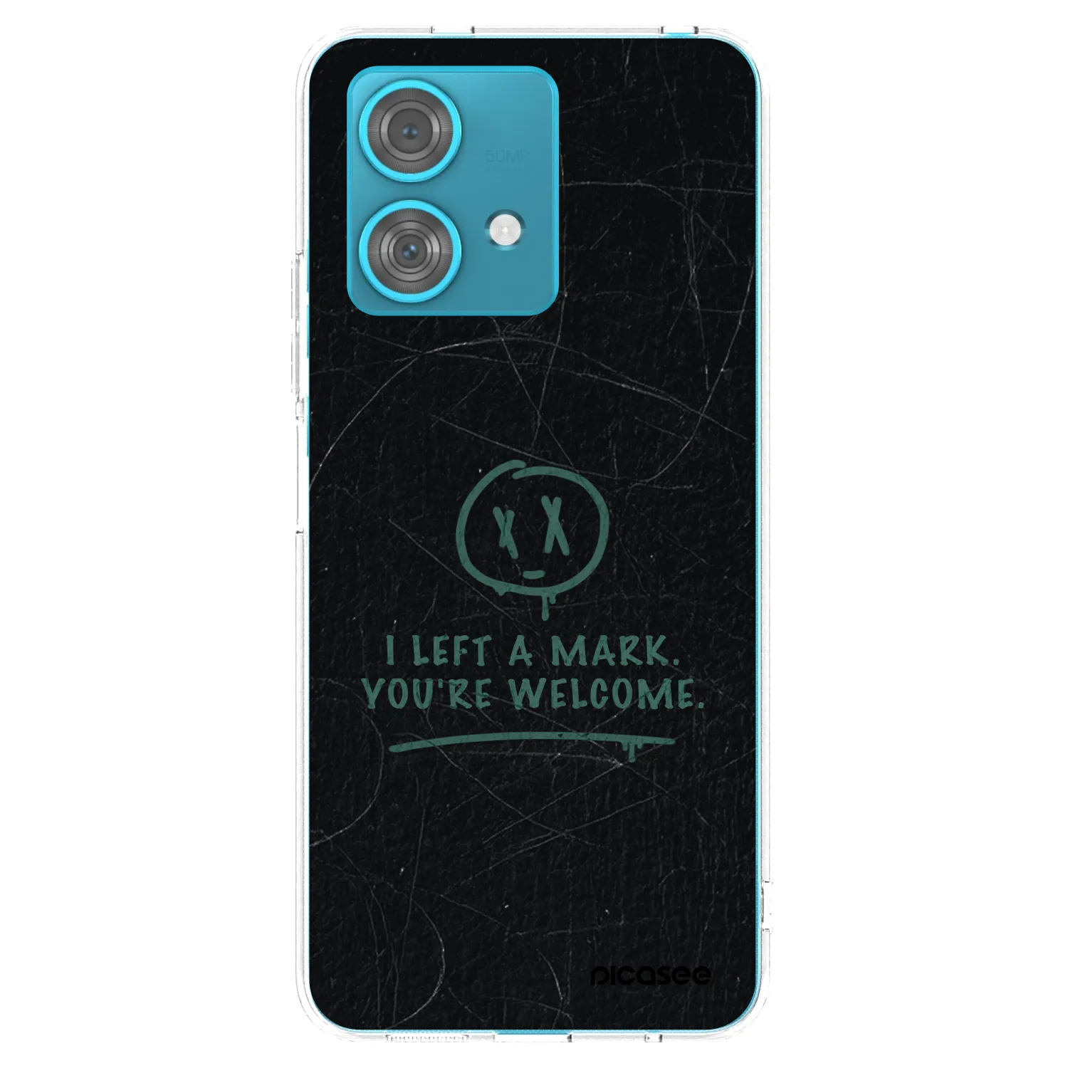 Picasee silikonska prozirna maskica za Motorola Edge 40 Neo - LEFT A MARK