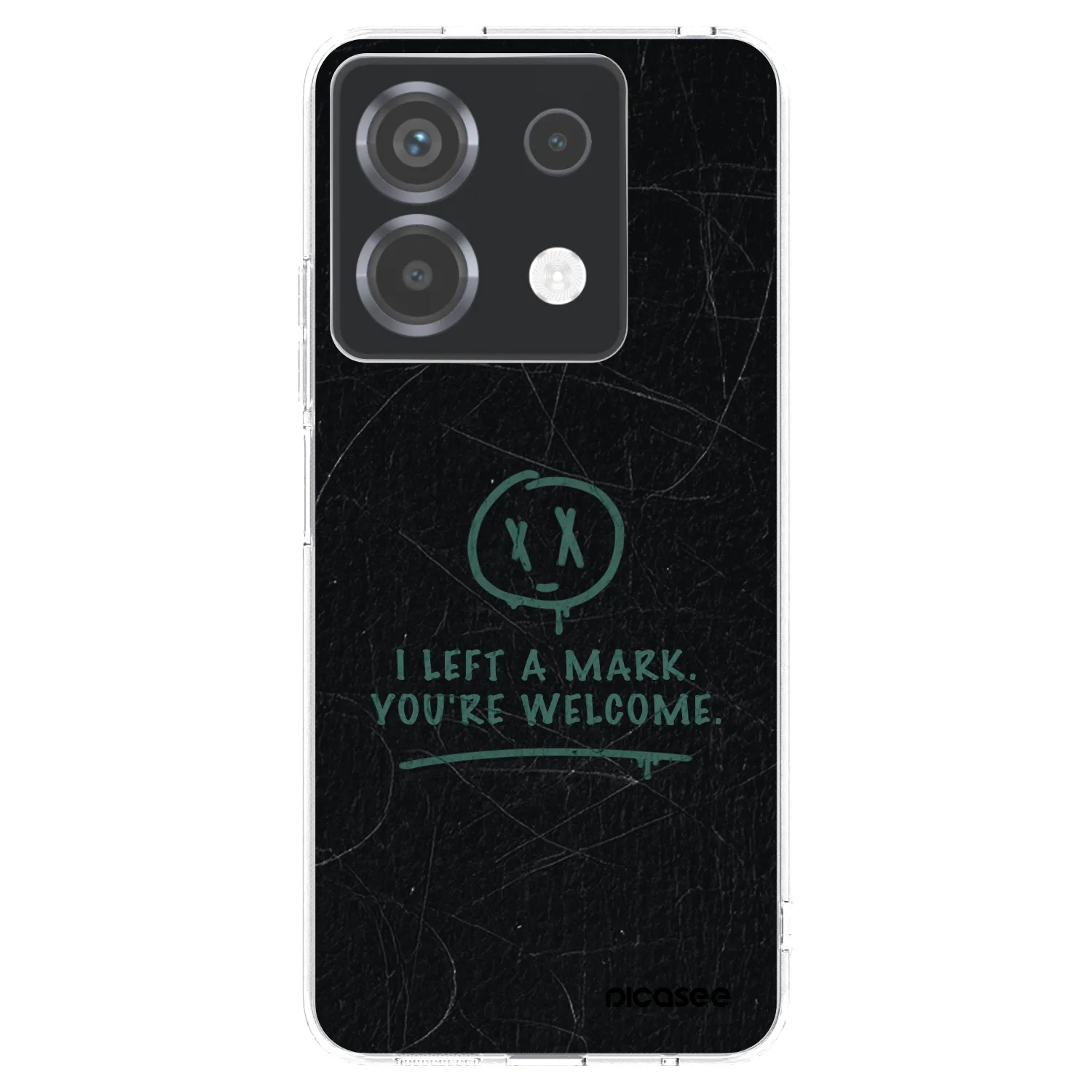 Picasee silikonska prozirna maskica za Xiaomi Poco X6 - LEFT A MARK