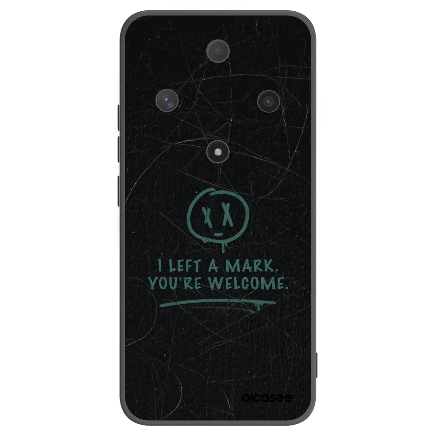 Picasee crna silikonska maskica za Honor Magic6 Lite 5G - LEFT A MARK