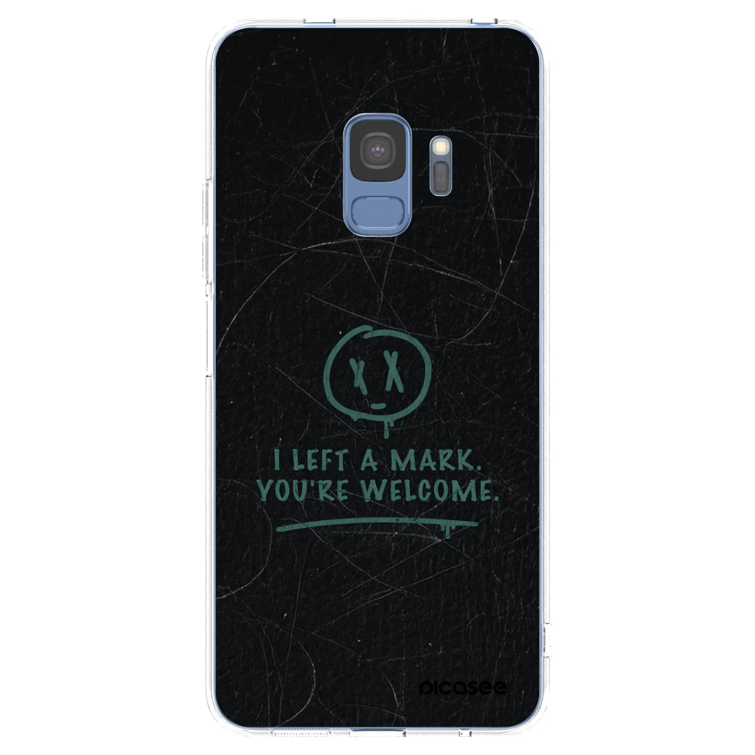 Picasee silikonska prozirna maskica za Samsung Galaxy S9 G960F - LEFT A MARK